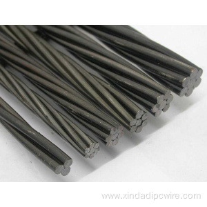 ASTM 12.7mm PC steel Strand 1860MPa